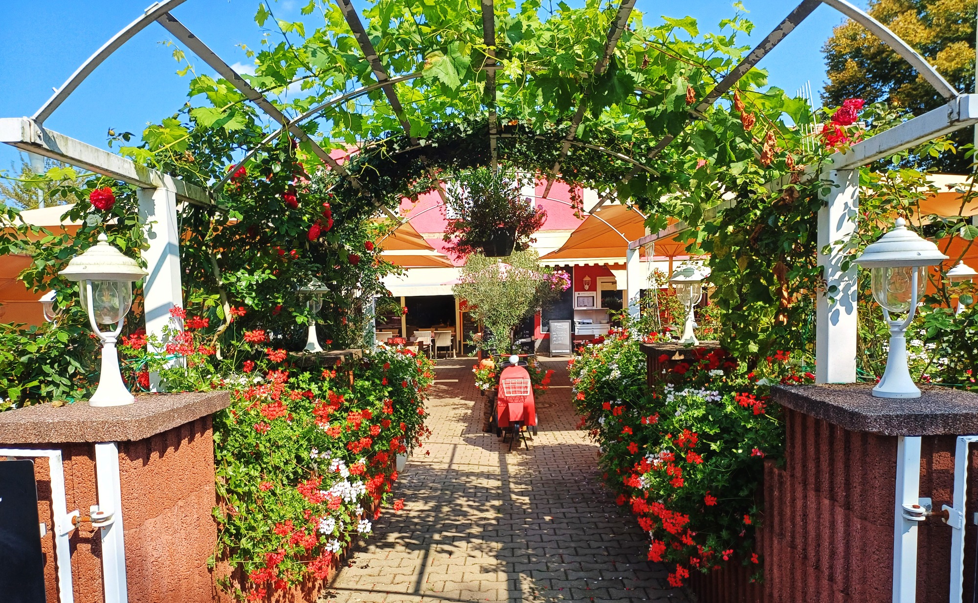 Tische im Restaurant